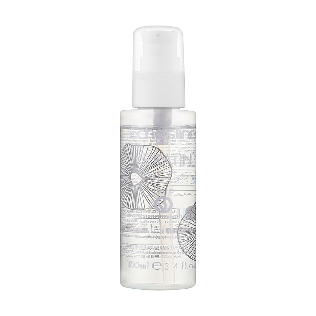 Флюїд Echosline Keratin Veg Fluid для фарбованого та хімічно обробленого волосся, з кератином, 100 мл
