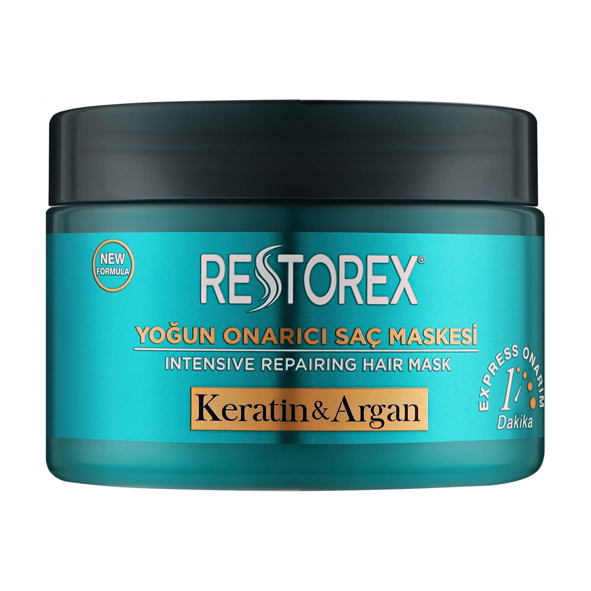 Відновлювальна маска Restorex Keratin &amp; Argan Intense Repairing Hair Mask для всіх типів волосся, 300 мл